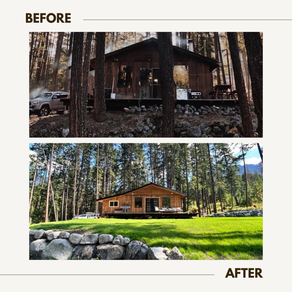 Custom Landscape Design Before and After