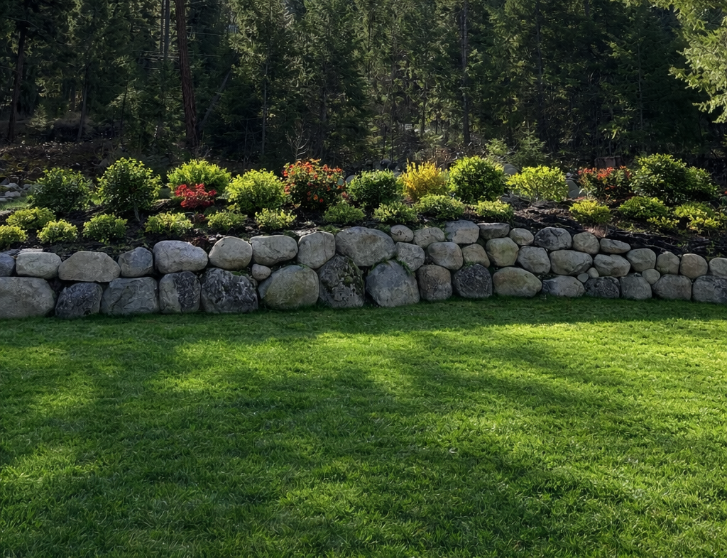 Retaining Wall in Birken British Columbia, Retaining wall construction near me
